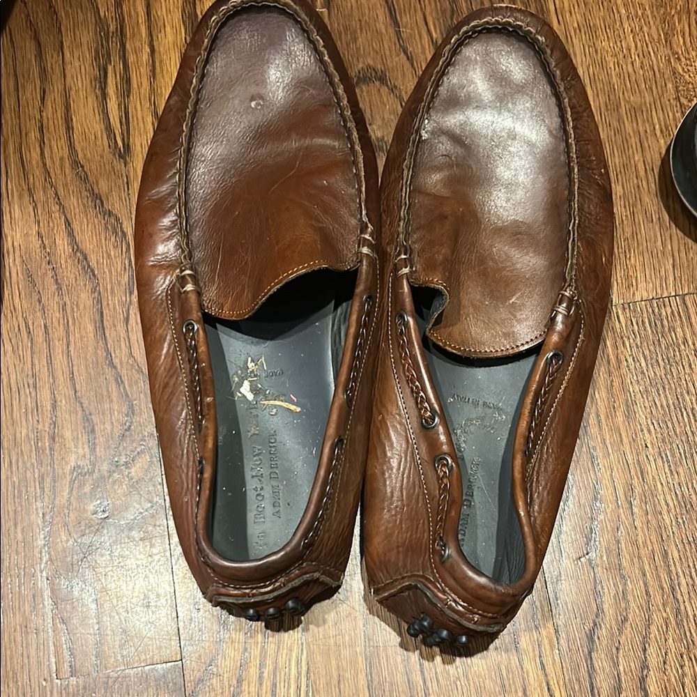 Brown Leather Men's Loafers